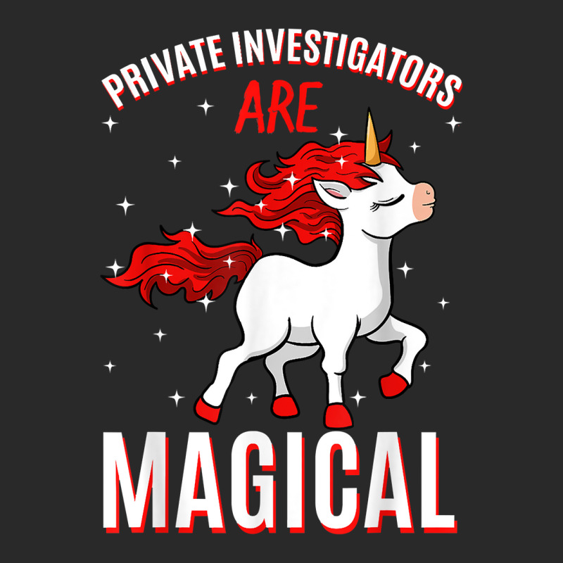 Private Investigators Are Magical Unicorn Job Pi Profession T Shirt Printed hat by AshleyPenez | Artistshot