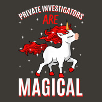 Private Investigators Are Magical Unicorn Job Pi Profession T Shirt Bucket Hat | Artistshot