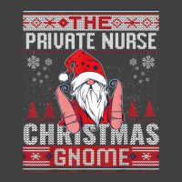 Private Nurse Christmas Gnome Matching Family Ugly T Shirt Vintage T-shirt | Artistshot