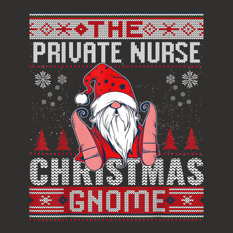 Private Nurse Christmas Gnome Matching Family Ugly T Shirt Champion Hoodie by AshleyPenez | Artistshot