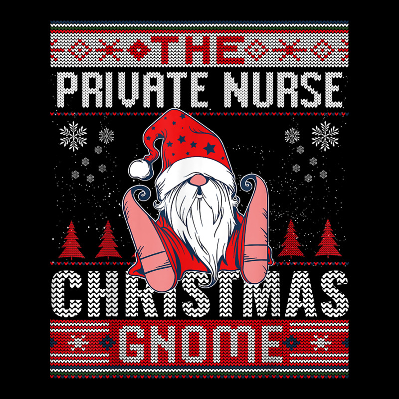 Private Nurse Christmas Gnome Matching Family Ugly T Shirt Unisex Jogger by AshleyPenez | Artistshot