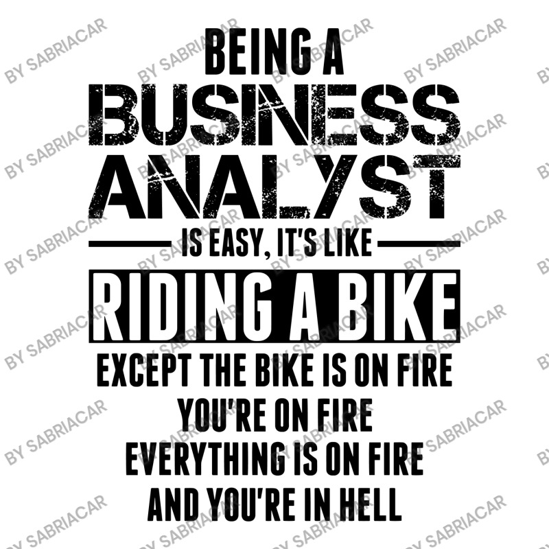 Being A Business Analyst Is Like Riding A Bike Youth Tee | Artistshot