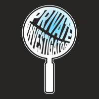 Private Investigator   Funny Inappropriate Joke Pun Punny T Shirt Ladies Fitted T-shirt | Artistshot