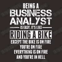 Being A Business Analyst Is Like Riding A Bike Racerback Tank | Artistshot