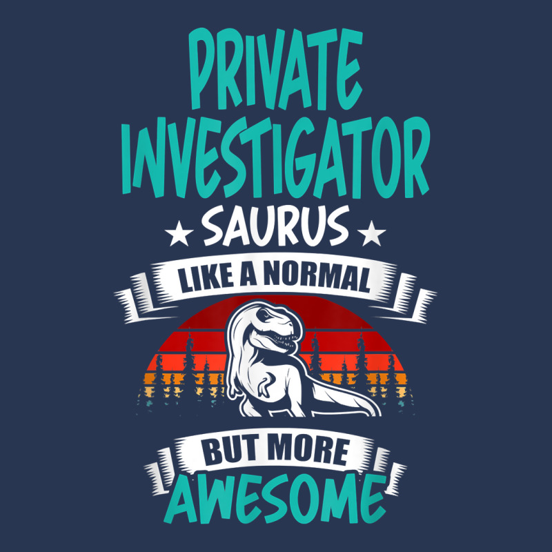 Private Investigator Saurus Like Normal T Rex Dinosaur T Shirt Men Denim Jacket by MoczoTenleigh | Artistshot