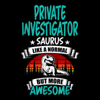 Private Investigator Saurus Like Normal T Rex Dinosaur T Shirt Cropped Hoodie | Artistshot