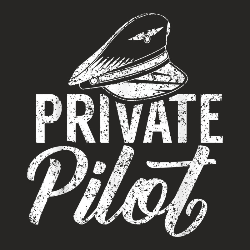 Private Pilot Aviation Airplane Aviator T Shirt Ladies Fitted T-Shirt by MoczoTenleigh | Artistshot