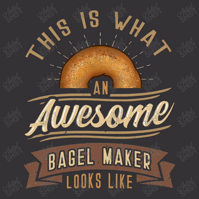 Bagel Roll Lover Baker Wheat Bakery Jewish Bread Gift Idea Vintage Hoodie | Artistshot