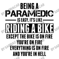 Being A Paramedic Is Like Riding A Bike V-neck Tee | Artistshot