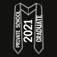 Private School Graduation Sash 2021 T Shirt Scorecard Crop Tee | Artistshot