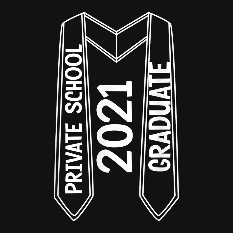 Private School Graduation Sash 2021 T Shirt Scorecard Crop Tee by MoczoTenleigh | Artistshot