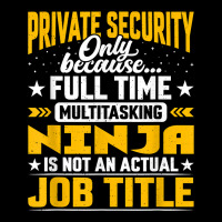 Private Security Job Title   Funny Personal Guard Security T Shirt Zipper Hoodie | Artistshot