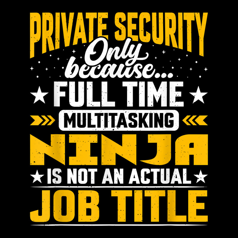 Private Security Job Title   Funny Personal Guard Security T Shirt Zipper Hoodie by MoczoTenleigh | Artistshot