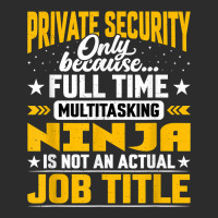 Private Security Job Title   Funny Personal Guard Security T Shirt Exclusive T-shirt | Artistshot