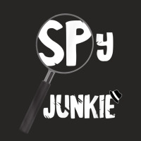 Spy Junkie Private Spying Detective Espionage Investigate T Shirt Ladies Fitted T-shirt | Artistshot