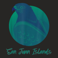 San Juan Islands Wa Osprey Sea Green Raptor Ocean Bird T Shirt Ladies Fitted T-shirt | Artistshot