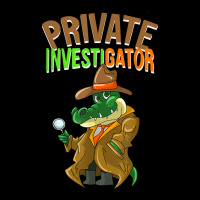 Private Investigator  Cute Alligator Researchers Funny Gift T Shirt Youth Jogger | Artistshot