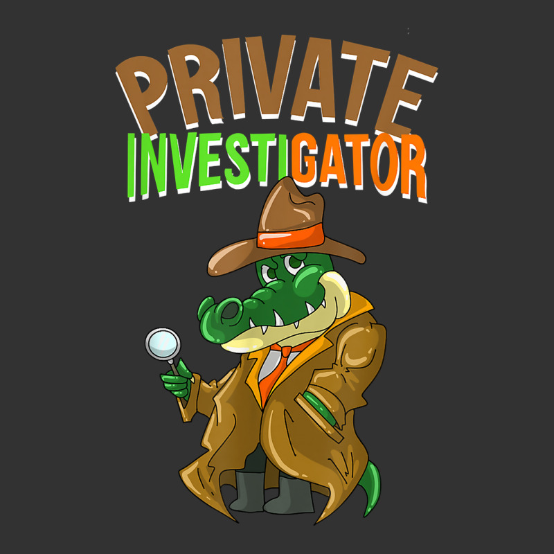 Private Investigator  Cute Alligator Researchers Funny Gift T Shirt Baby Bodysuit by SchonbergerKamile | Artistshot