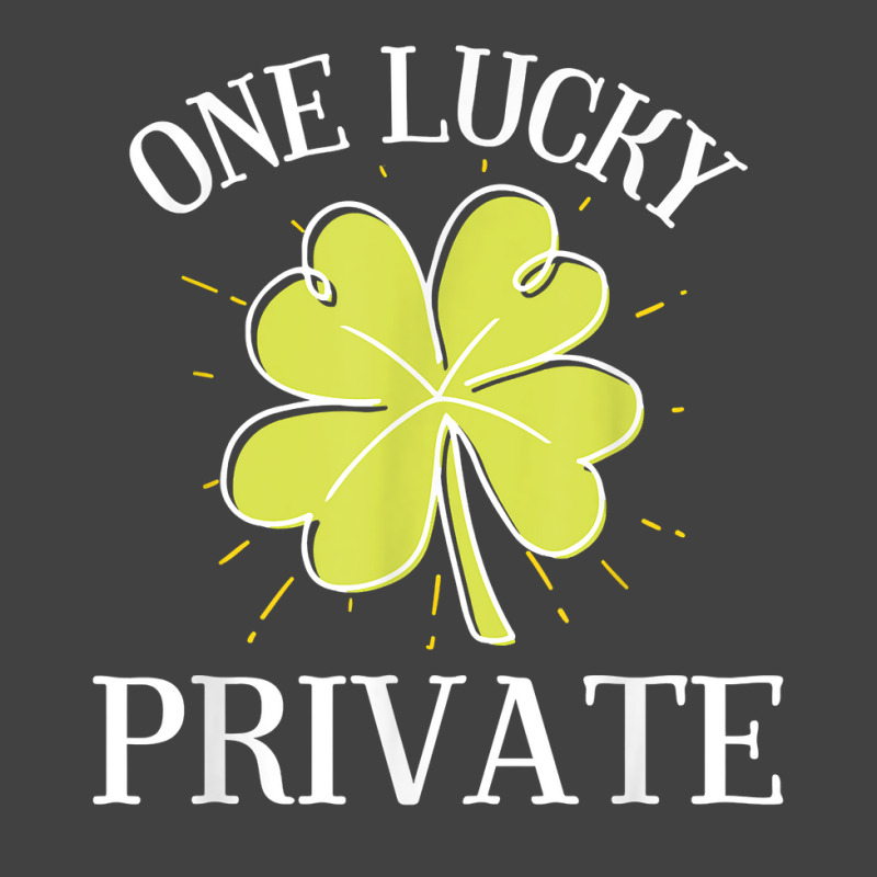 St Patricks Day Shirt Lucky Private Gift T Shirt Vintage T-Shirt by AshleyPenez | Artistshot