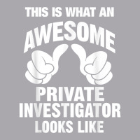 Private Investigator Awesome Looks Like Funny T Shirt Youth 3/4 Sleeve | Artistshot