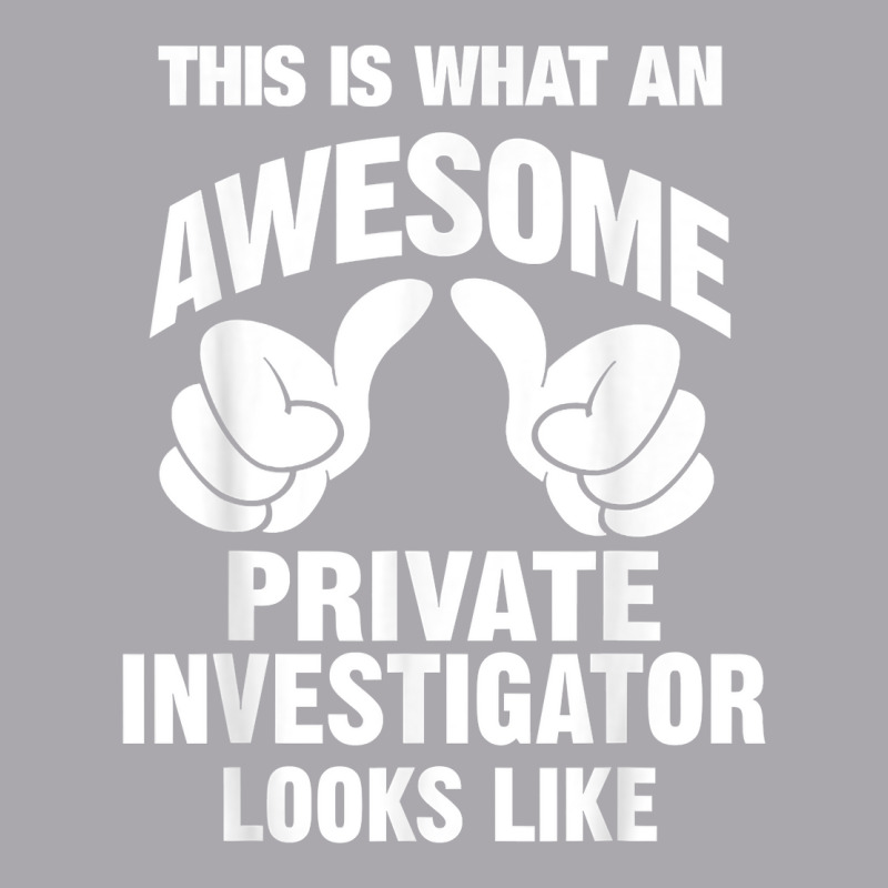 Private Investigator Awesome Looks Like Funny T Shirt Youth 3/4 Sleeve by SchonbergerKamile | Artistshot