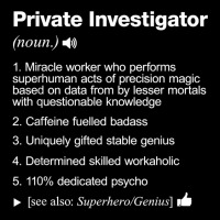 Private Investigator Job Definition Meaning Funny T Shirt Toddler Sweatshirt | Artistshot