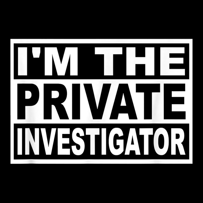 Private Investigator Square Graphic T Shirt Youth Hoodie by SchonbergerKamile | Artistshot