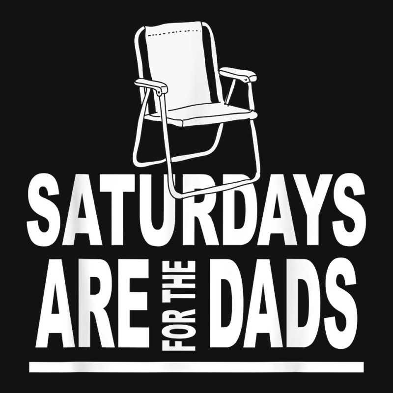 Saturdays For The Dads Daddy Funny Father's Day Cute T Shirt Scorecard Crop Tee by ZaraeTrullinger | Artistshot