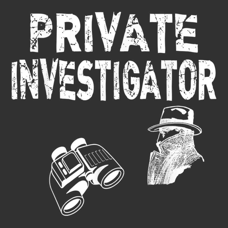 Private Investigator T Shirt Gift Private Detective Tee Baby Bodysuit by SchonbergerKamile | Artistshot