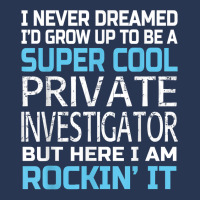 Private Investigator T Shirt Funny Gift Men Denim Jacket | Artistshot