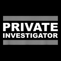 Private Investigator T Shirt Youth Jogger | Artistshot