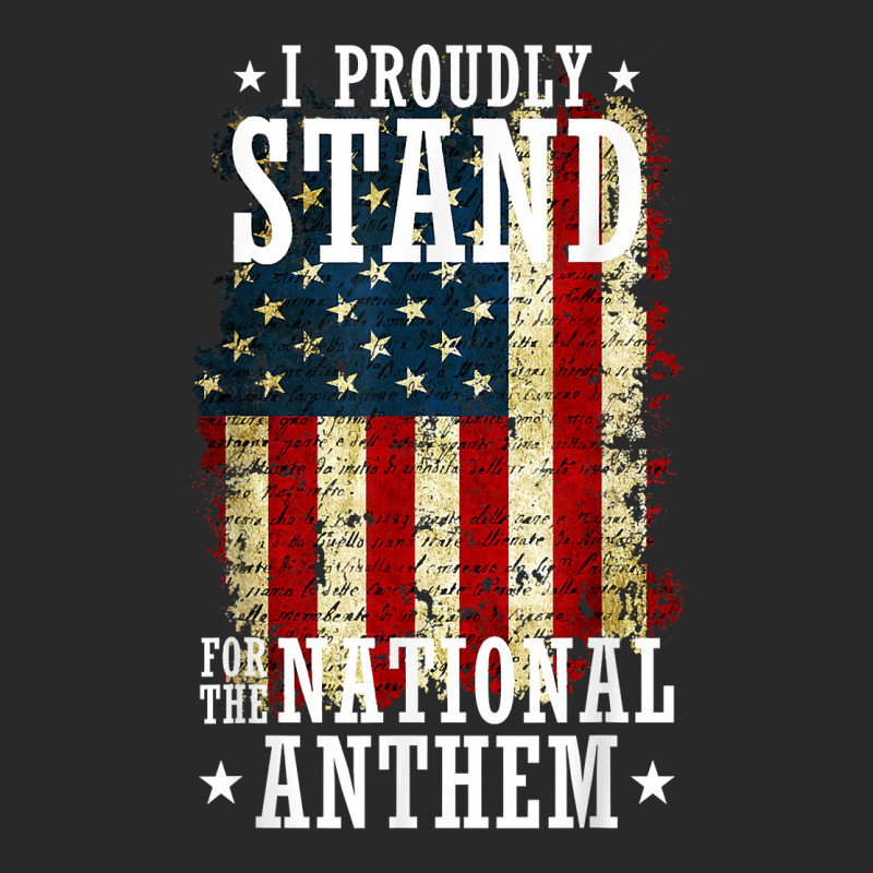 I Proudly Stand For The National Anthem Patriotic T Shirt Toddler T-shirt | Artistshot