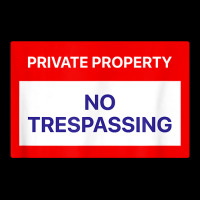 Private Property No Trespassing T Shirt Zipper Hoodie | Artistshot