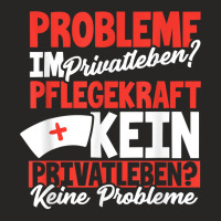 Problems In Private Life Are Not Clinic As A Nurser T Shirt Ladies Fitted T-shirt | Artistshot