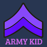 Purple Up Military Kids Shirt Private Military Child Month T Shirt Ladies Denim Jacket | Artistshot