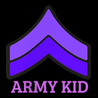 Purple Up Military Kids Shirt Private Military Child Month T Shirt Cropped Sweater | Artistshot