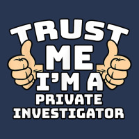 Trust Me I'm A Private Investigator Thumbs Up Job T Shirt Men Denim Jacket | Artistshot