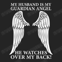 My Husband Is My Guardian Angel 3/4 Sleeve Shirt | Artistshot