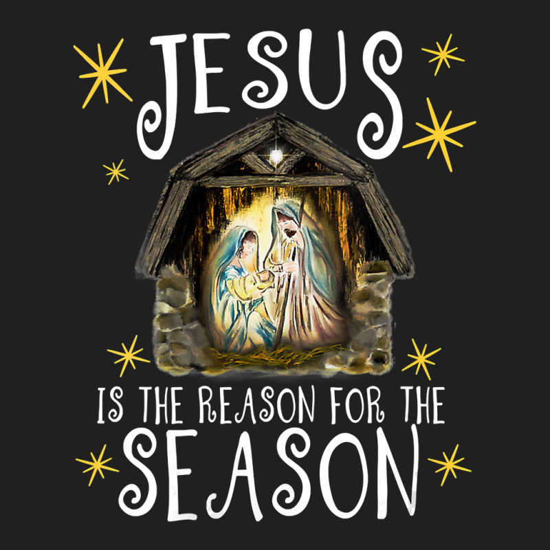 Womens Christmas Nativity Jesus Is The Reason For The Season Manger Vn Ladies Polo Shirt by thutrang92 | Artistshot