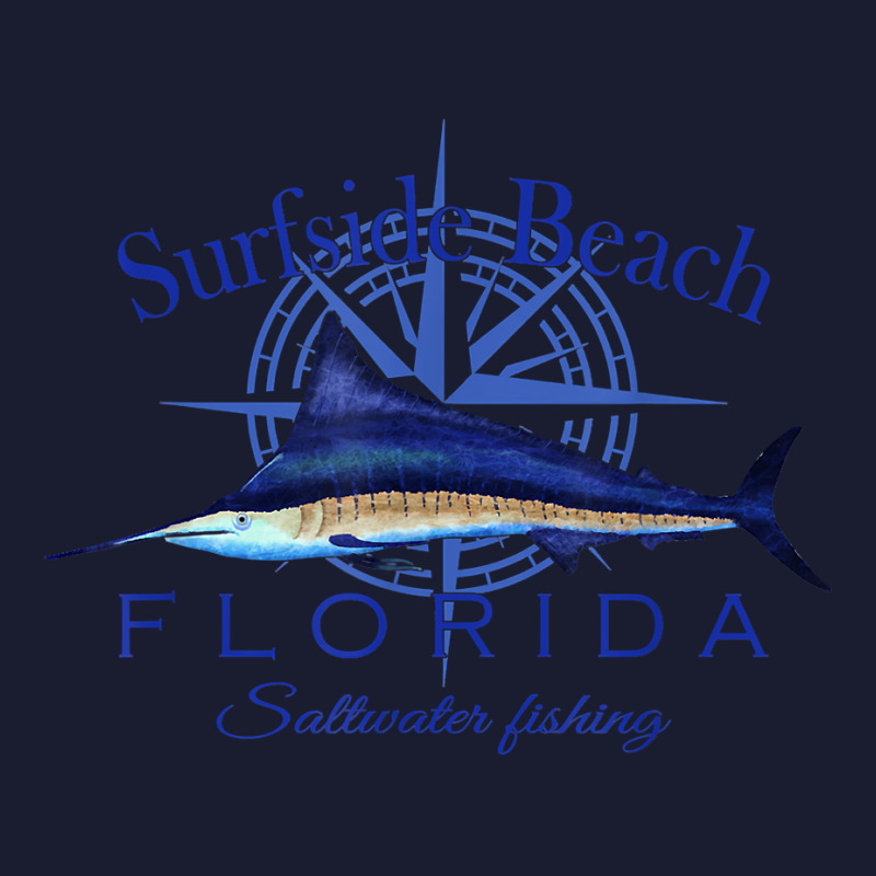 Surfside Beach Florida Sailfish Billfish Saltwater Fishing T Shirt Women's V-Neck T-Shirt by ranmarbunathoo90 | Artistshot