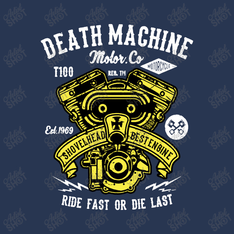 Death Machine Ladies Denim Jacket by Leona Art | Artistshot