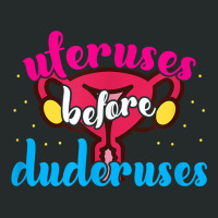 Uteruses Before Duderuses Feminist Feminism T Shirt Women's Triblend Scoop T-shirt | Artistshot