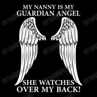 My Nanny Is My Guardian Angel V-neck Tee | Artistshot