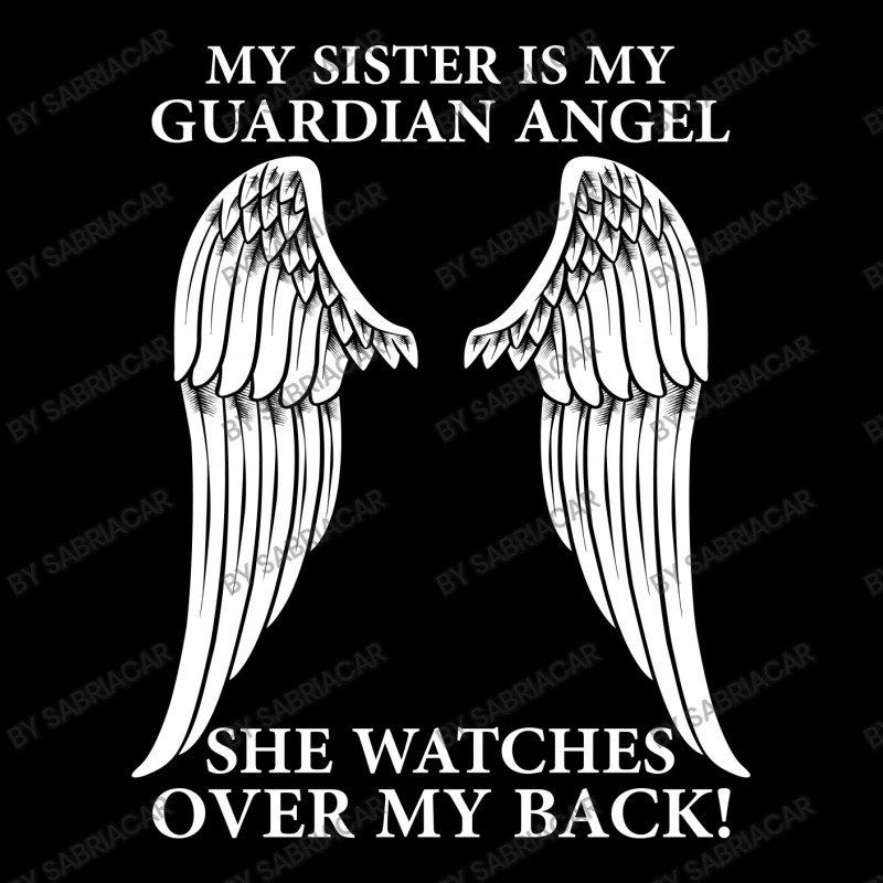 My Sister Is My Guardian Angel V-neck Tee | Artistshot