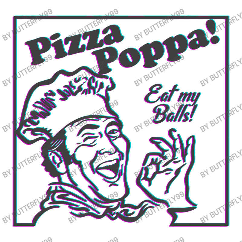 Pizza Poppa Eat My Pizza Balls  T Shirt 3/4 Sleeve Shirt | Artistshot