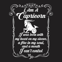 I Am A Capricorn T-shirt | Artistshot