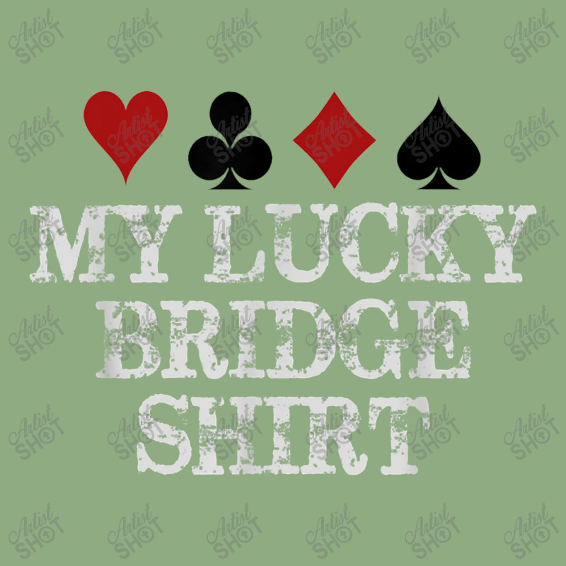 Bridge Player Gifts My Lucky Bridge Shirt For Men & Women License Plate ...