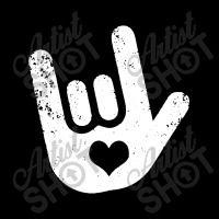 Asl Sign Language  I Love You Legging | Artistshot