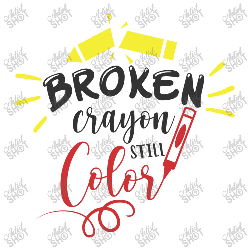 Broken Crayon Still Color V-neck Tee | Artistshot