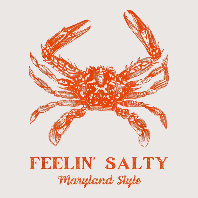 Feelin' Salty Maryland Style Crab Lovers Graphic T Shirt Pocket T-shirt | Artistshot